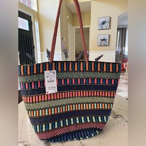 Zara tote summer bag